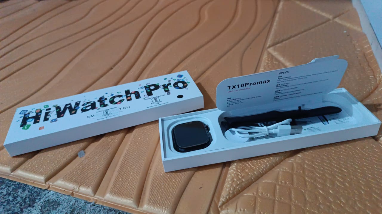 TX10 Pro Max Large Display Wireless Charging Smartwatch (1 Pc) TX10 Pro Max Large Display Wireless Charging Smartwatch (1 Pc)